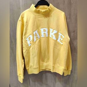 PARKE Women's Yellow Sweatshirt